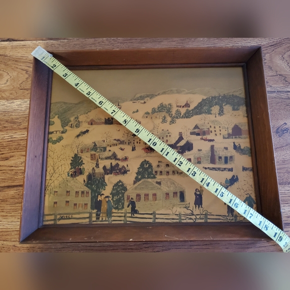 Grandma Moses (Anna Robertson) Print with Frame - Picture 2 of 14